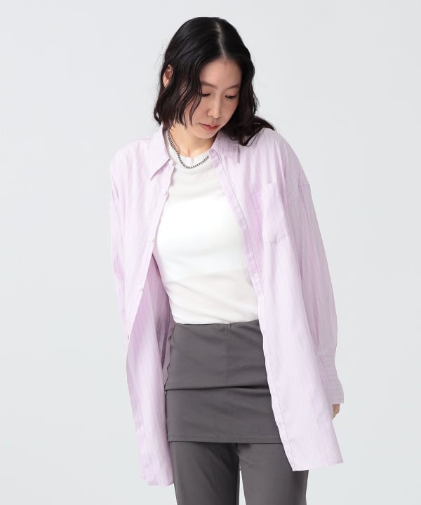 〈女裝〉長版襯衫