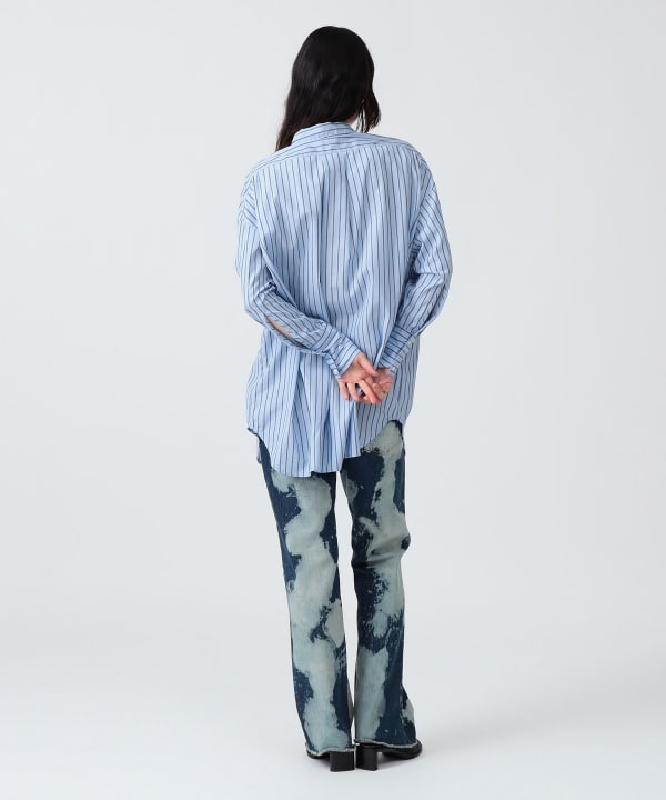〈WOMEN〉ロング シャツ Model : H170 B83 W60 H87　Size : SIZE 1