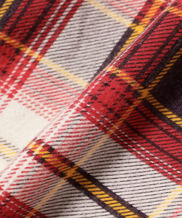 NEEDLES / One-Up Shirt - Printed Flannel Plaid