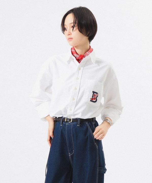 〈WOMEN〉【別注】POLO RALPH LAUREN / B WING LS OX BD SHIRT