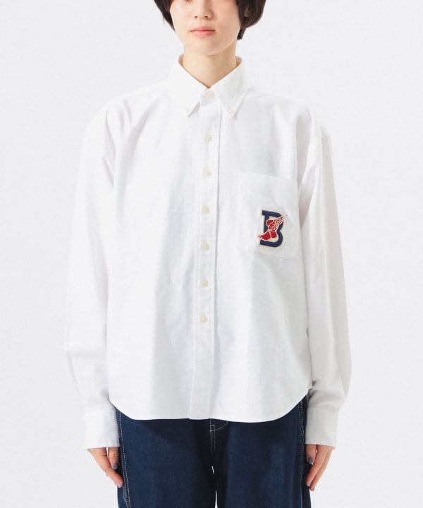 〈WOMEN〉【別注】POLO RALPH LAUREN / B WING LS OX BD SHIRT