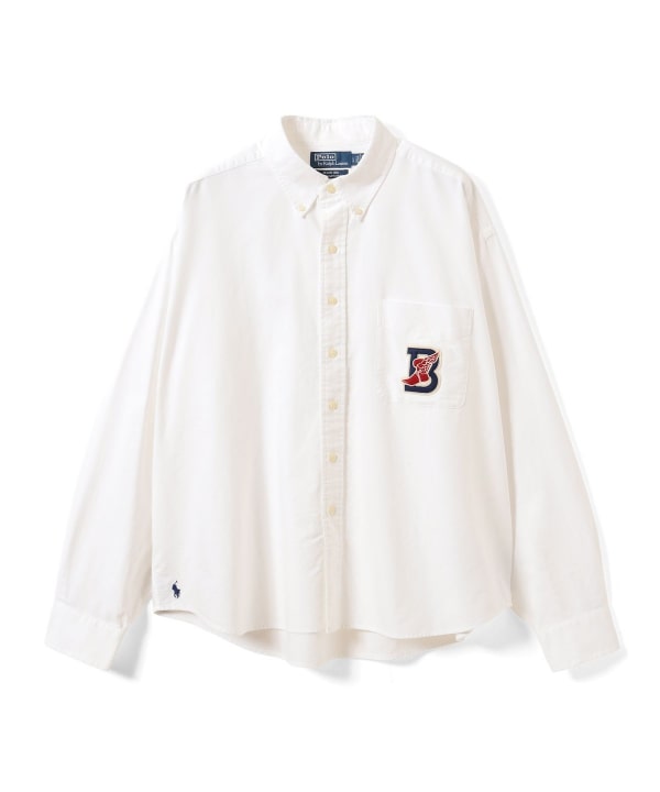〈WOMEN〉【別注】POLO RALPH LAUREN / B WING LS OX BD SHIRT