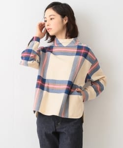BEAMS BOY / ビッグタータン バスクシャツ 17AW