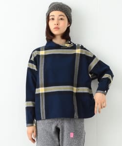 BEAMS BOY / ビッグタータン バスクシャツ 17AW