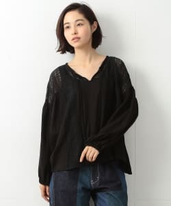 trepied / レース 切替 スモック