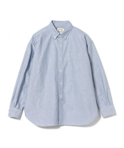 BEAMS BOY / ヘビー オックスフォード ビッグ ボタンダウンシャツ