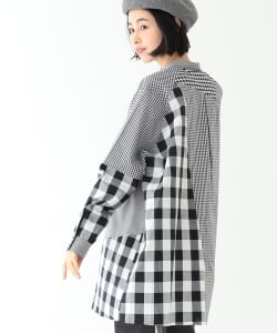 TORI-TO × BEAMS BOY / スタンドカラー クレイジー シャツ