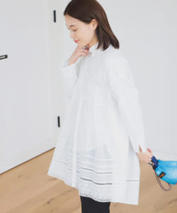 TORI-TO × BEAMS BOY / 女裝 中國結 蕾絲 襯衫