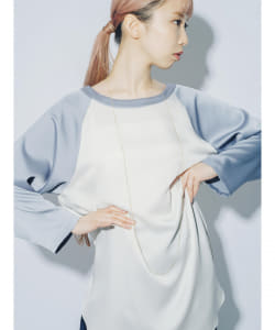 ＜WOMEN＞BEAMS JAPAN / サテン ビッグ ベースボール