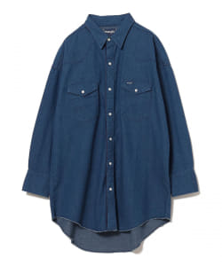 【予約】Wrangler × maturely / Denim Western Long Sleeve Shirts