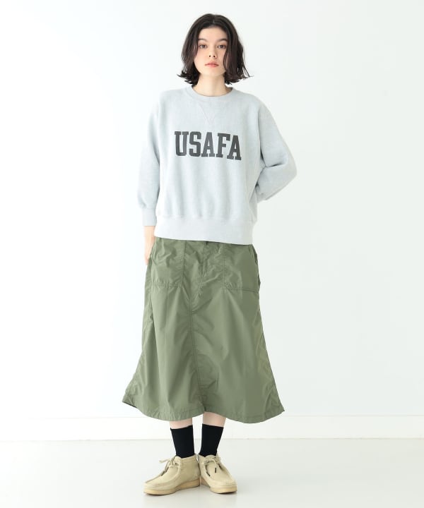 BUZZ RICKSONS ビームス USAFA SWEAT CREW NECK-