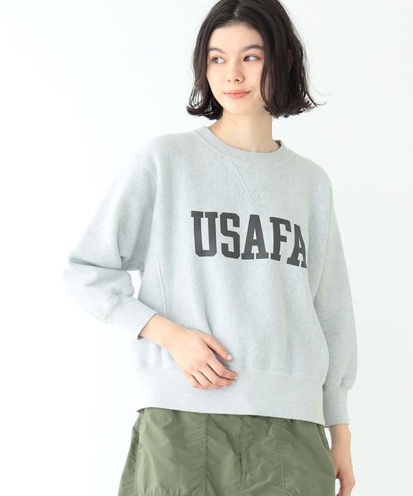 BUZZ RICKSONS ビームス USAFA SWEAT CREW NECK-