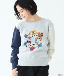 Champion / 別注 リバースウィーブ クルーネック スウェット Disney（ディズニー）