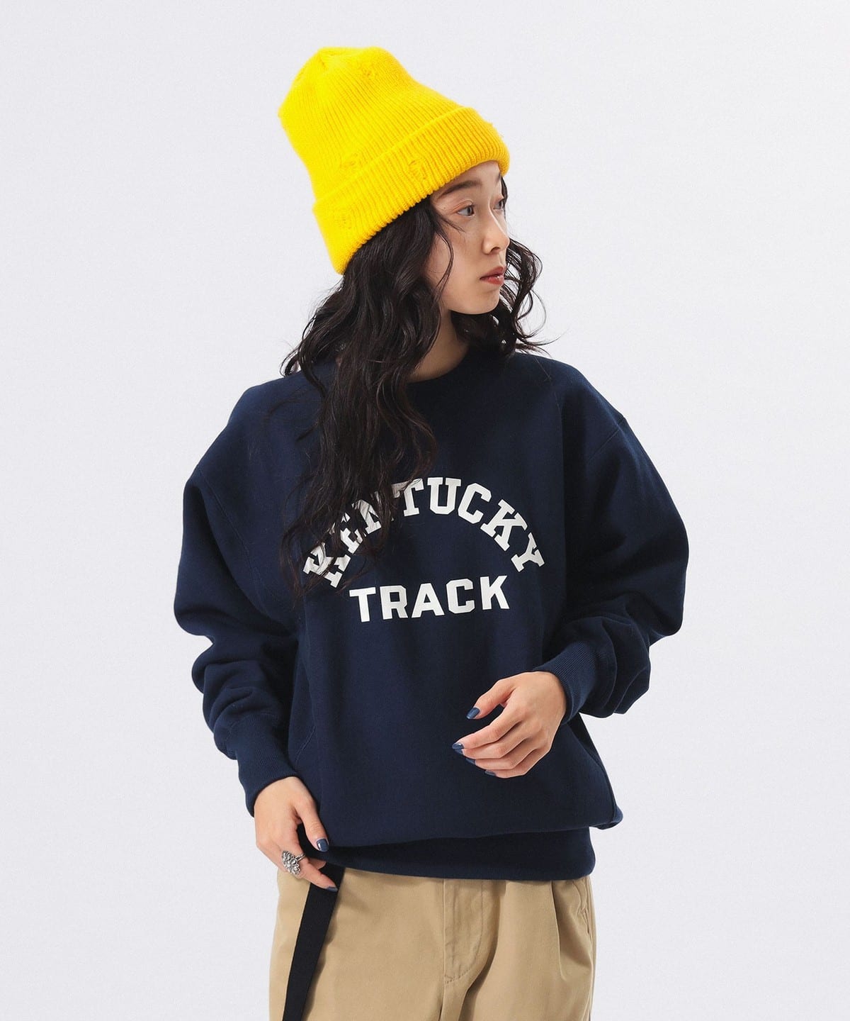 BEAMS BOY（ビームス ボーイ）Champion / ロゴ リバースウィーブ(R