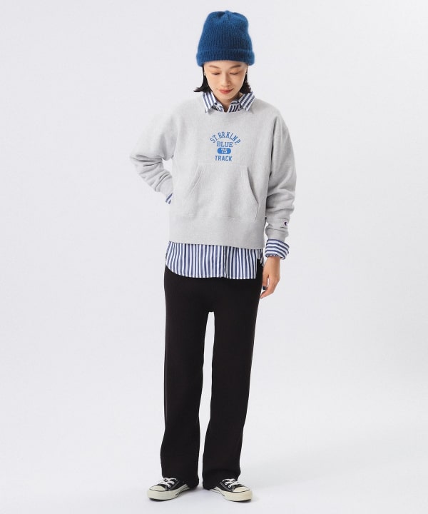 BEAMS BOY（ビームス ボーイ）【別注】Champion / ロゴリバースウィーブ(R) クルーネック スウェット 24AW（トップス  スウェット）通販｜BEAMS