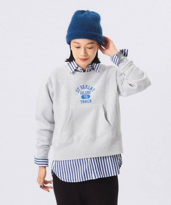 BEAMS BOY（ビームス ボーイ）【別注】Champion / ロゴリバースウィーブ(R) クルーネック スウェット 24AW（トップス  スウェット）通販｜BEAMS