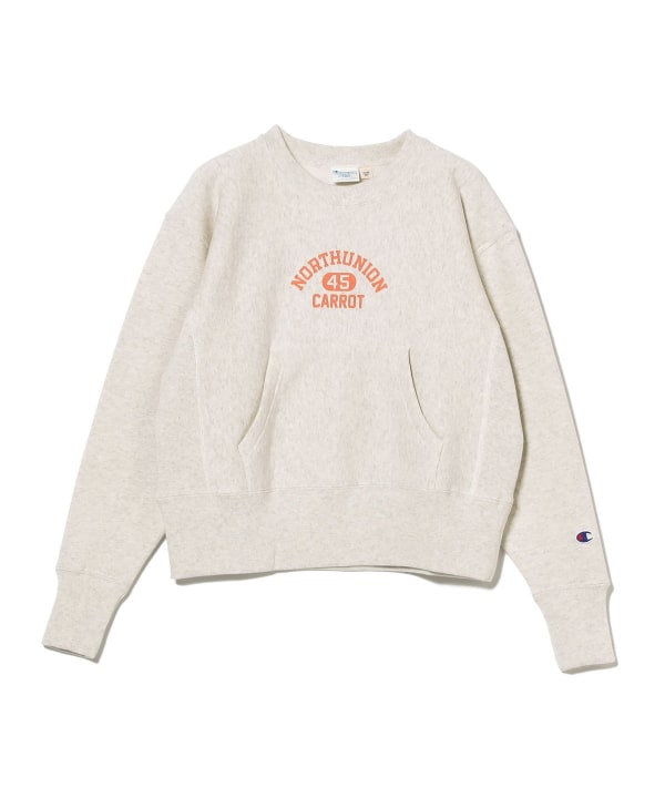 BEAMS BOY（ビームス ボーイ）【別注】Champion / ロゴリバースウィーブ(R) クルーネック スウェット 24AW（トップス  スウェット）通販｜BEAMS