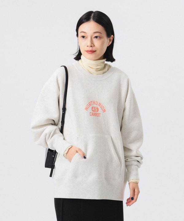 BEAMS BOY（ビームス ボーイ）【別注】Champion / ロゴリバースウィーブ(R) クルーネック スウェット 24AW（トップス  スウェット）通販｜BEAMS