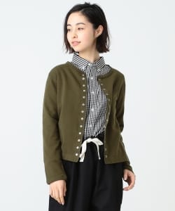 BEAMS BOY / リングドット カーディガン 18SS