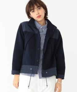 BEAMS BOY / Wフェイス パック フード パーカ