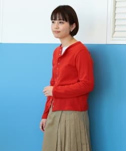 BEAMS BOY / リングドット カーディガン 19SS