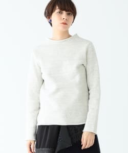 BEAMS BOY / 裏毛 ボトルネック スウェット