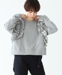 TORI-TO × BEAMS BOY / ウラケ コラージュ クルーネック スウェット