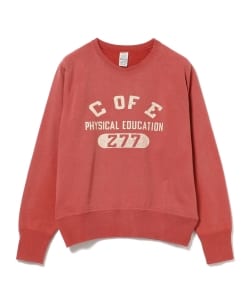 WAREHOUSE × BEAMS BOY / セコハン4本針 ラグランスウェット