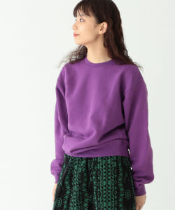 FRUIT OF THE LOOM × BEAMS BOY / 別注 ピグメント クルーネック スウェット