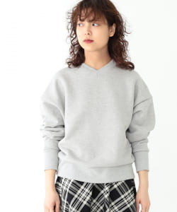 ＜WOMEN＞BEAMS JAPAN / スウェット Vネック プルオーバー