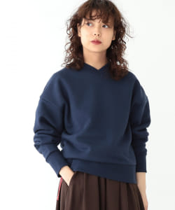 ＜WOMEN＞BEAMS JAPAN / スウェット Vネック プルオーバー