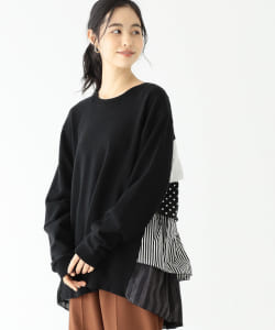 TORI-TO × BEAMS BOY / ウラケ バック トゥ フロント クルー スウェット