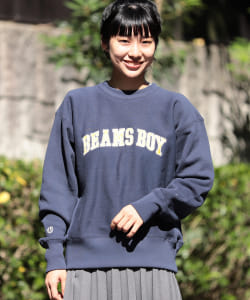 Champion × BEAMS BOY / 別注 リバースウィーブ(R) スウェット