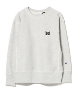 Champion × NEEDLES / 別注 リバースウィーブ(R) クルーネック スウェット●