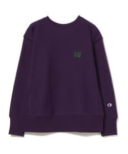 Champion × NEEDLES / 別注 リバースウィーブ(R) クルーネック スウェット●