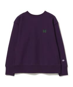 ＜UNISEX＞Champion × NEEDLES / 別注 リバースウィーブ クルーネック スウェット
