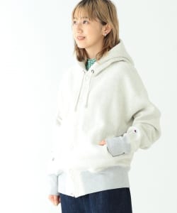 Champion × BEAMS BOY / 別注 リバースウィーブ スナップ パーカ