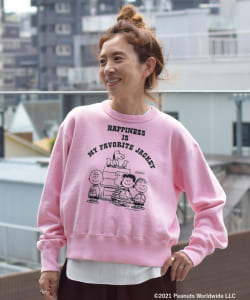 ＜WOMENS＞BUZZ RICKSON'S × PEANUTS × BEAMS BOY / 別注 クルー スウェット