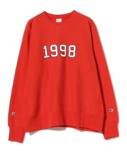 ＜UNISEX＞Champion × BEAMS BOY / 別注 リバースウィーブ(R) ロゴ スウェット
