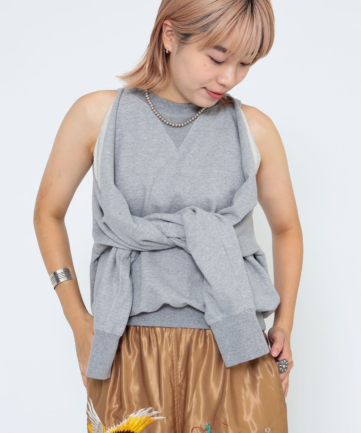 当店在庫してます！ BEAMS JAPAN（ビームス ジャパン）〈WOMEN〉カッタウェイ トップス
