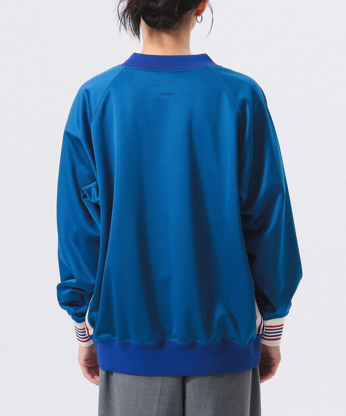 BEAMS BOY（ビームス ボーイ）【別注】NEEDLES / Track V-neck Pullover（トップス スウェット）通販｜BEAMS