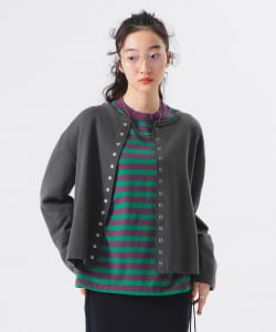 【+15%ポイントUP】リングドット カーディガン