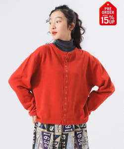 【+15%ポイントUP】リングドット カーディガン