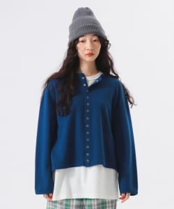 【+15%ポイントUP】リングドット カーディガン