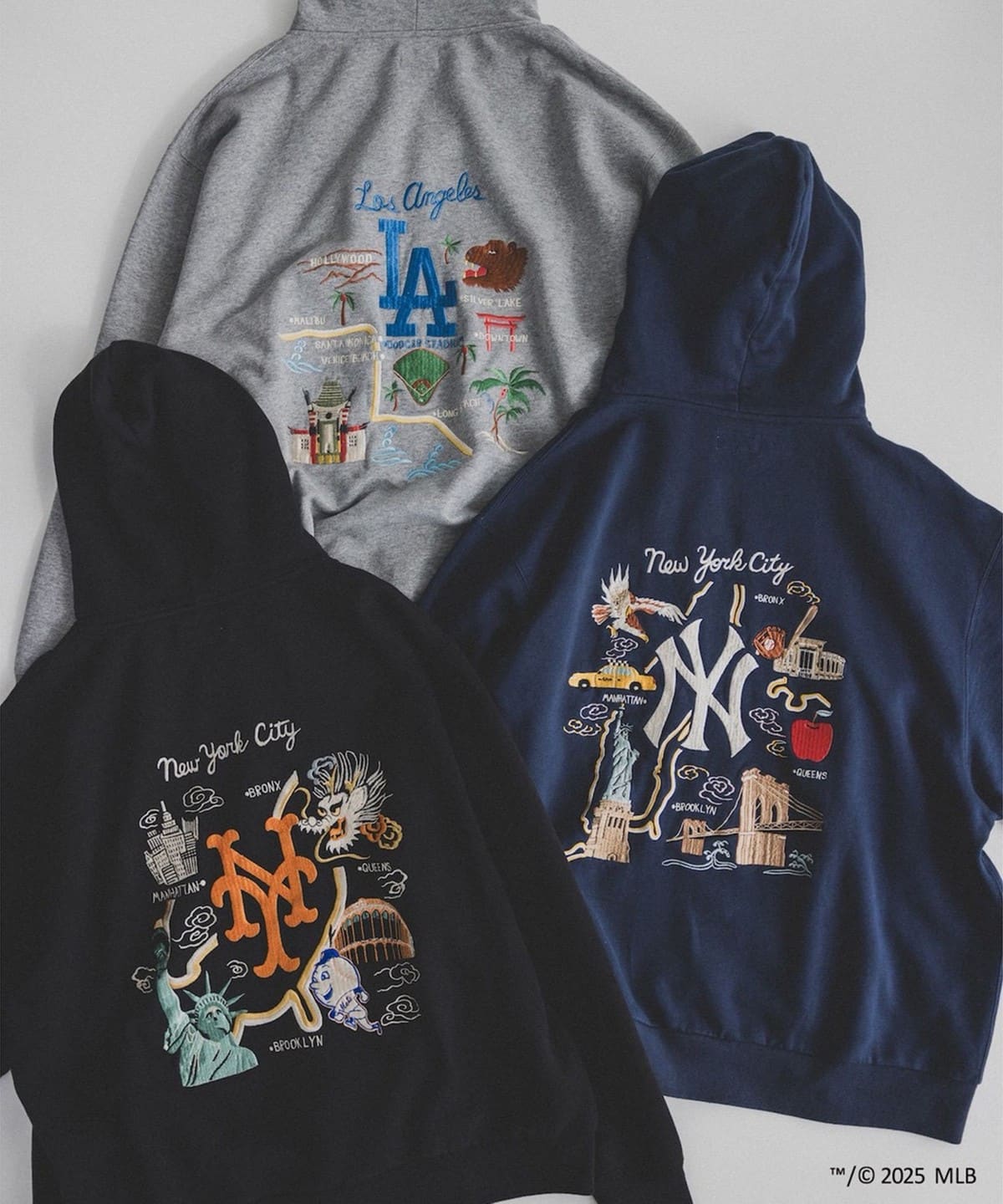 BEAMS × TAILOR TOYO トラ 刺繍 プルオーバー パーカー　M BEAMS JAPAN（ビームス ジャパン）【別注】テーラー東洋 / ZIPUP