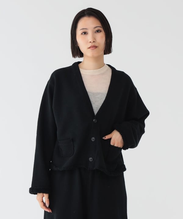 BEAMS BOY maturely カーディガン ジャケット BEAMS BOY（ビームス ボーイ）maturely / カット オフ ジャージー