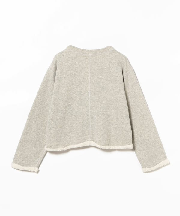 BEAMS BOY - beams boy ジャガードカーディガン BEAMS BOY（ビームス ボーイ）maturely / Sheer Gradation Print