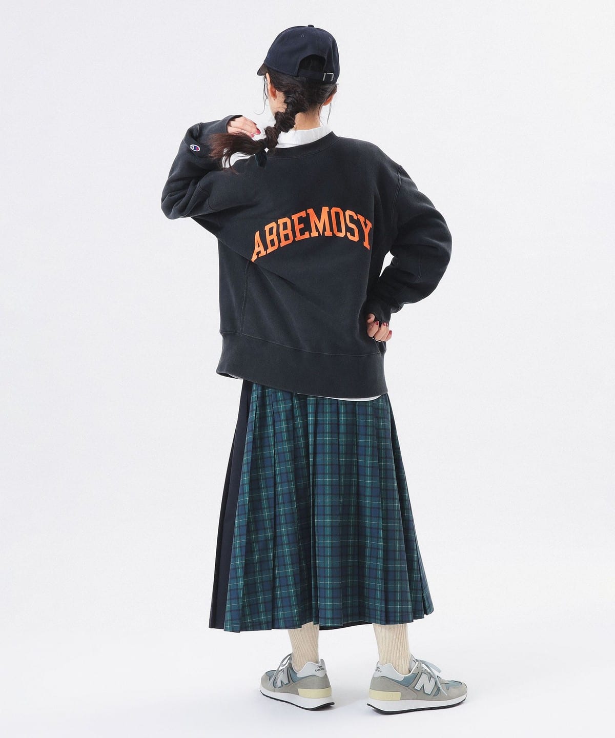 BEAMS BOY別注 Champion チャンピオン リバースウィーブ　裏起毛 BEAMS BOY（ビームスボーイ）の「Champion × BEAMS BOY / 別注