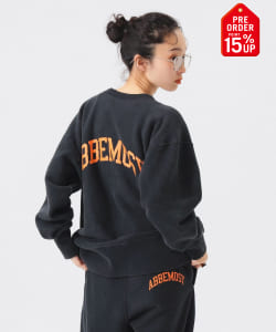 【+15%ポイントUP】【別注】Champion / バックプリント リバースウィーブ(R) クルー スウェット