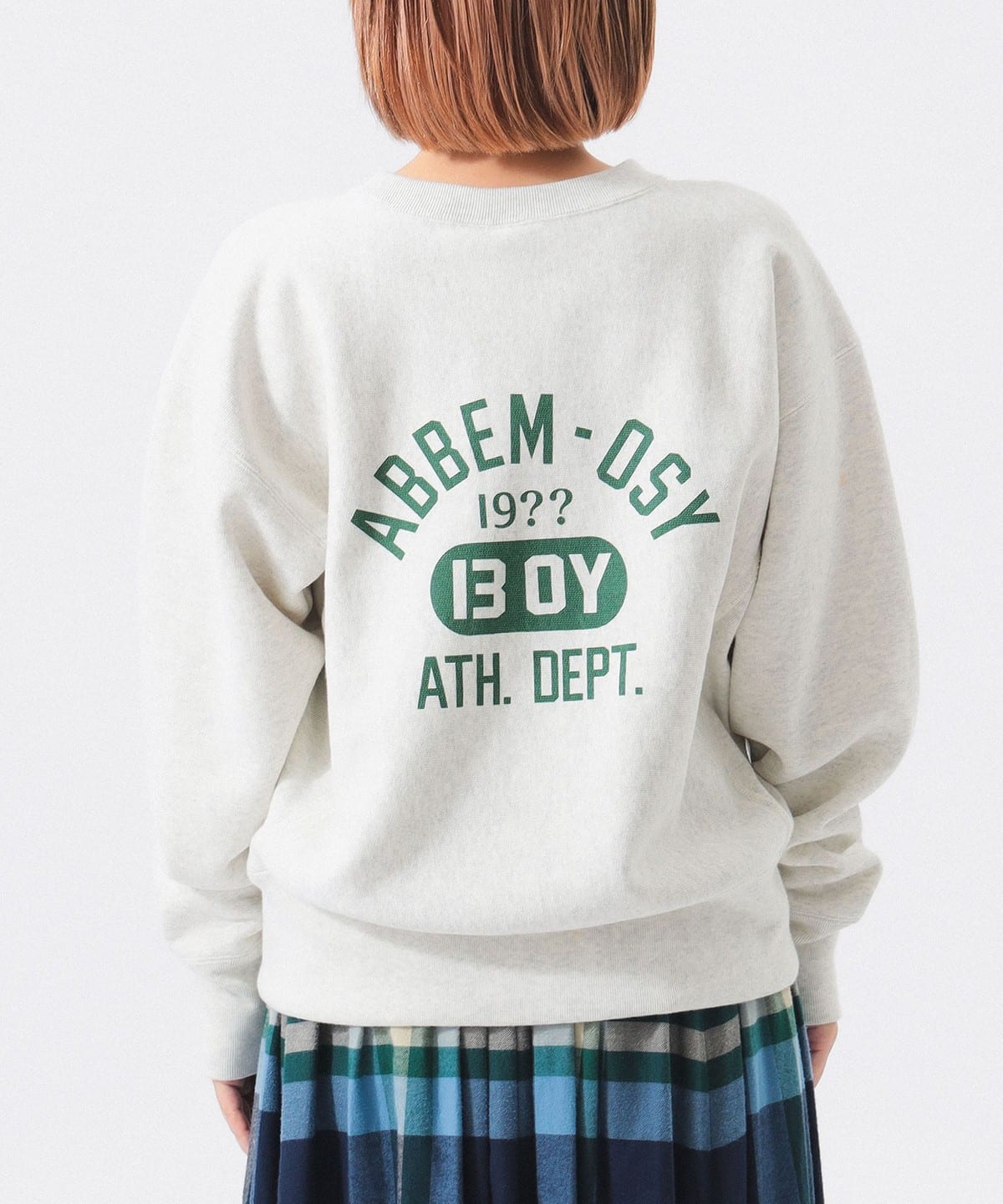 スウェット Champion × BEAMS BOY /別注 リバースウィーブ BEAMS BOY（ビームス ボーイ）【+15%ポイントUP】【別注
